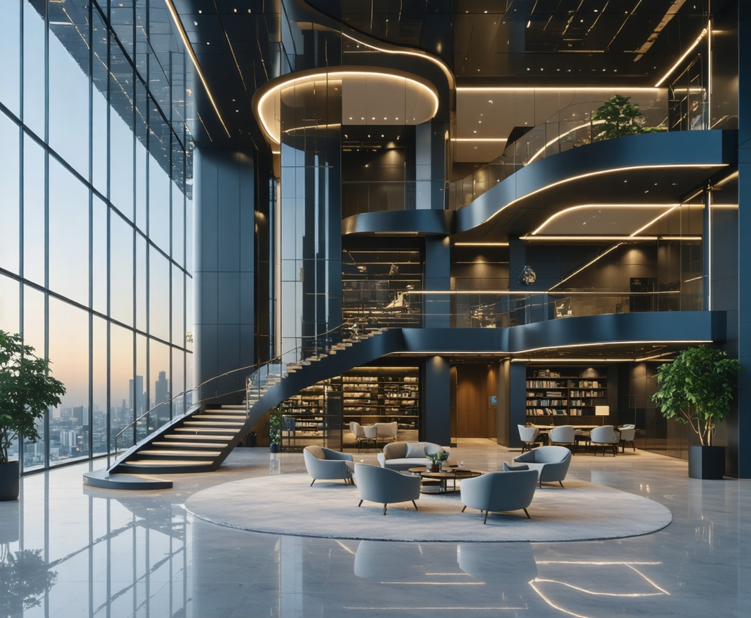 Modern luxury office in Hyderabad